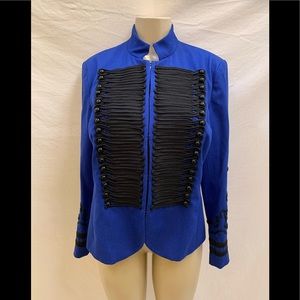 PETER NYGÅRD Size 12 Blue Calvary Military Jacket